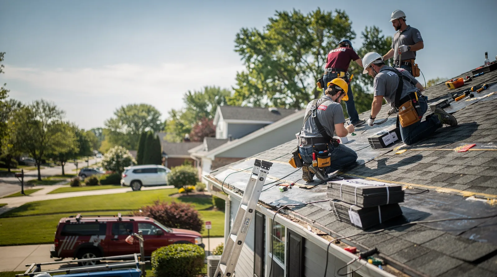 Roof Repair in Rock City, IL around you